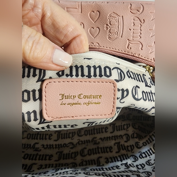 Juicy Couture Pink Taffy Daydreamer satchel. - Picture 10 of 15